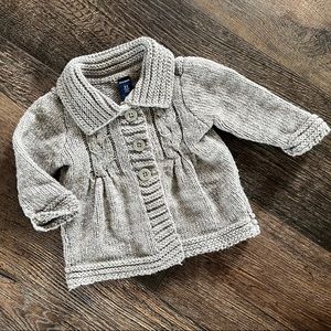 Old Navy knit jacket for baby girl - size 0-3 months